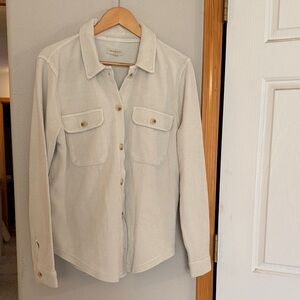 Thread & Supply Light Cream Utility Jacket